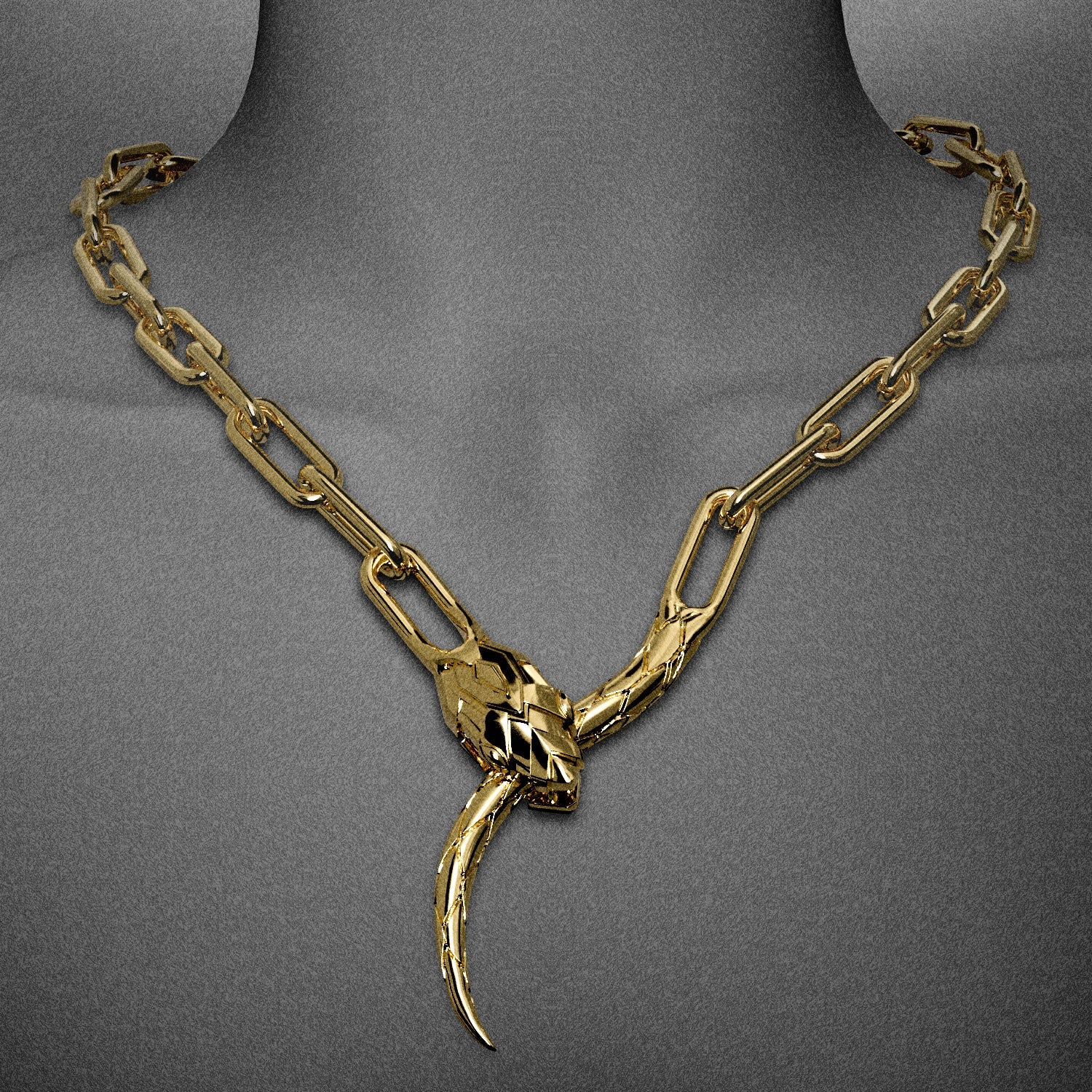 VIPER COIL NECKLACE